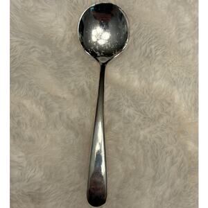 Silverplate Vintage Soup Spoon Made in Italy 1779 Pattern